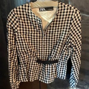 Gingham top